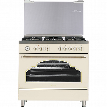 картинка Комбинированная кухонная плита Hiberg FEG 950-35 SY 
